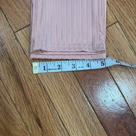 NWOT💖 Dusty Pink Ribbed Lounge Set - Picture 12 of 16